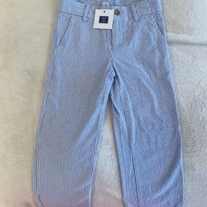 Janie and Jack seersucker size 5 pants